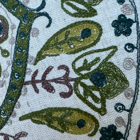 Handmade Pillow cover designer fabric 22x 22 inches - Picture 2 of 5